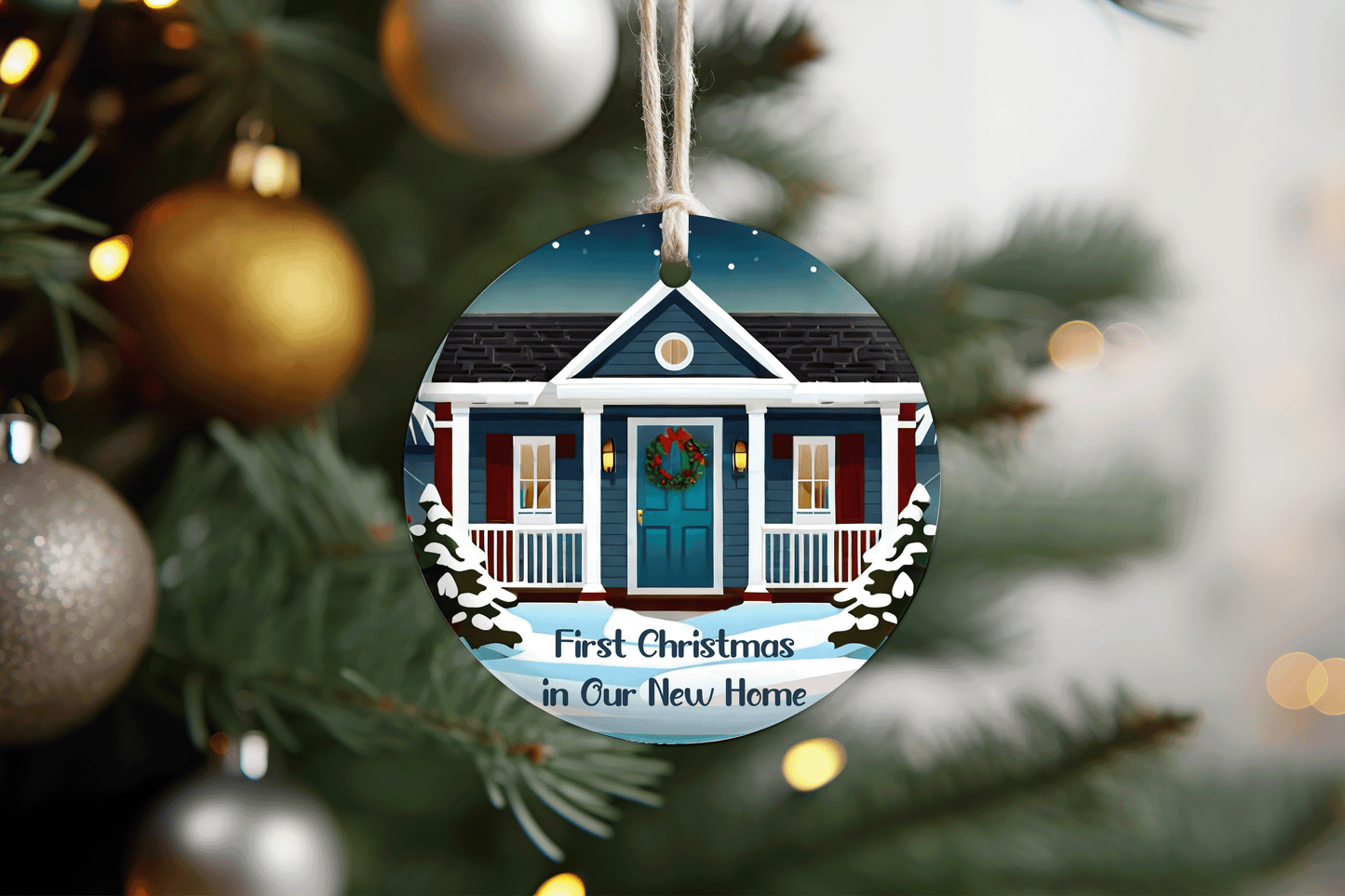 Our First Home Ornament
