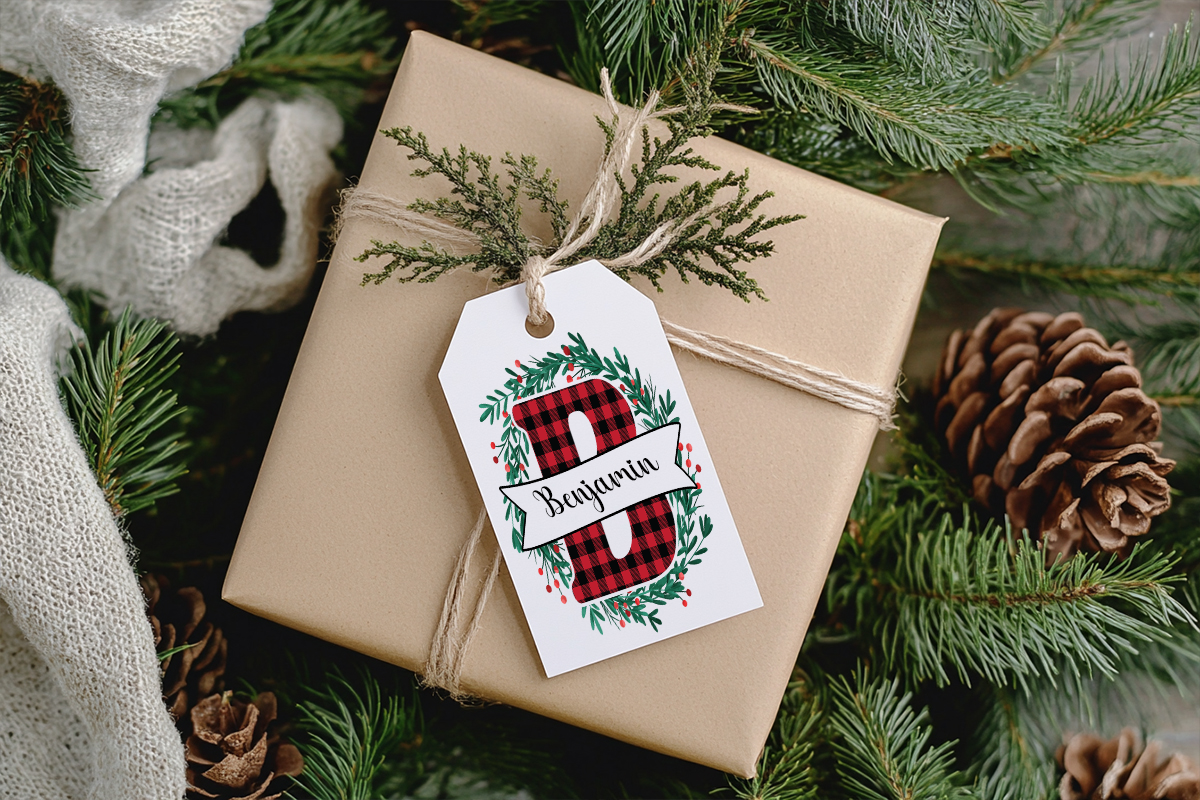 Christmas Themed Stocking or Gift Tags