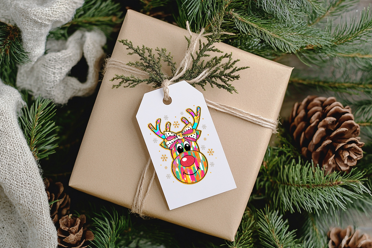 Christmas Themed Stocking or Gift Tags