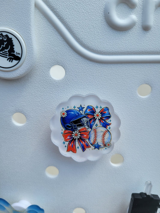 Coquette Baseball Bag Charm