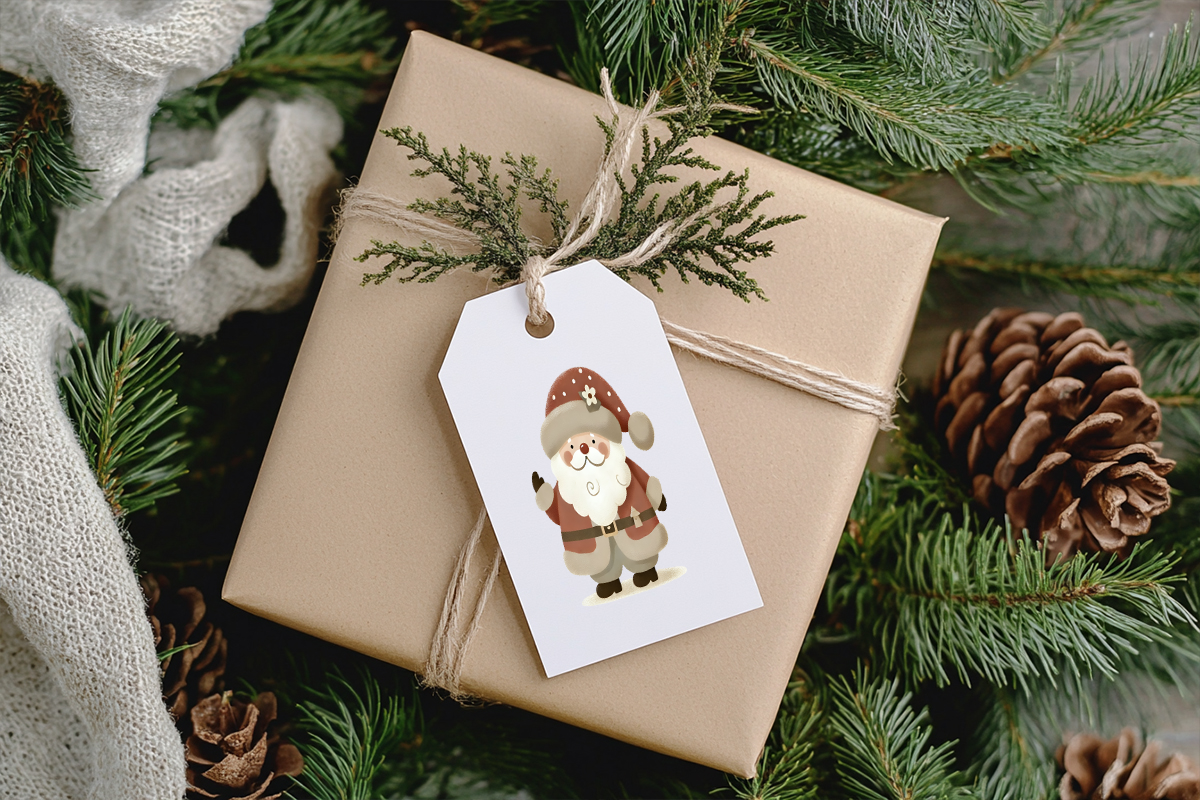 Christmas Themed Stocking or Gift Tags