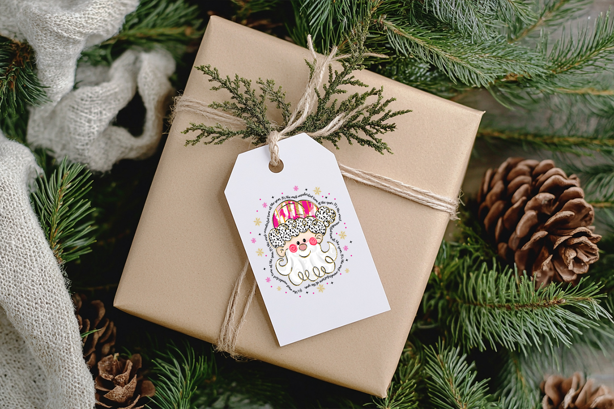 Christmas Themed Stocking or Gift Tags