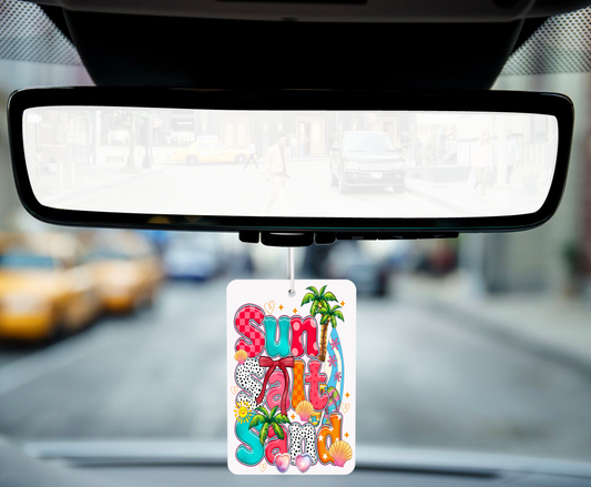 Sun Salt Sand Car Air Freshener